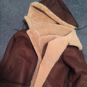 VINTAGE Calafate B3 bomber shearling jacket